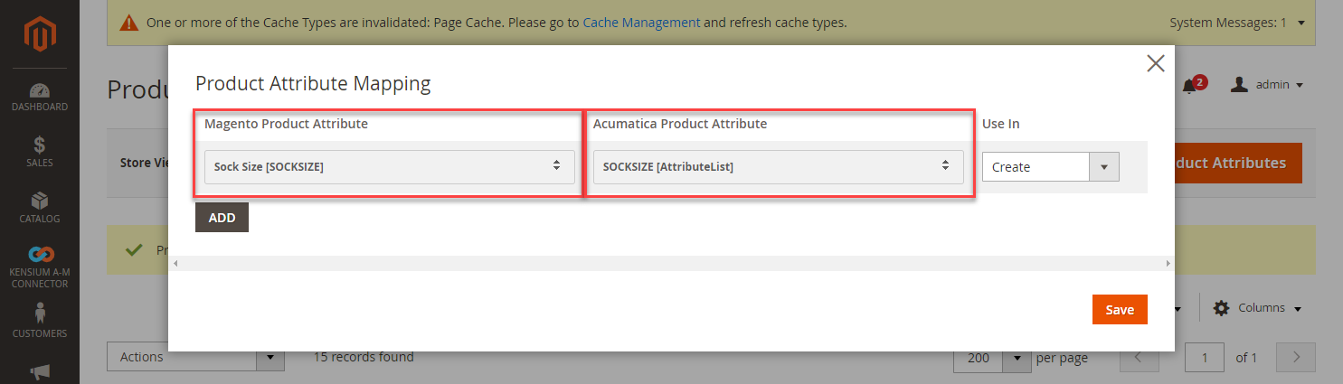 Product Attribute Mapping